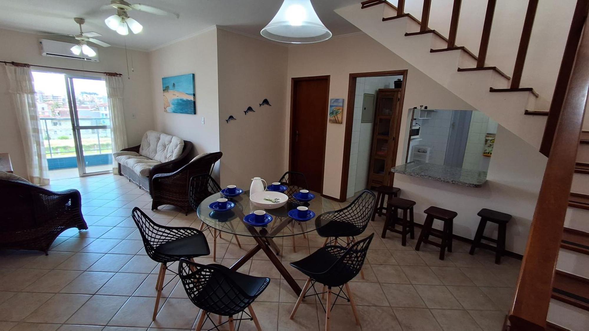 Cobertura Duplex Com Ar Condicionado Na Grande De * Ubatuba