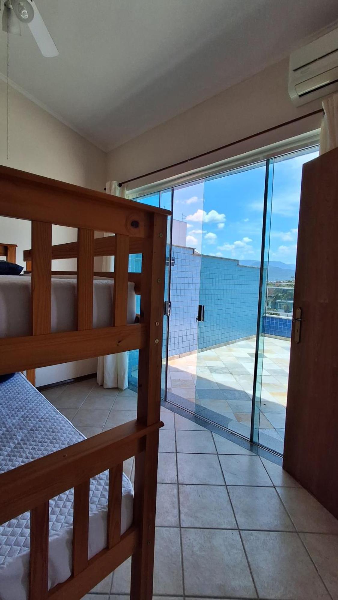 Cobertura Duplex Com Ar Condicionado Na Grande De Ubatuba